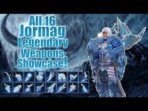 Guild Wars 2 : All 16 Legendary Jormag Weapon's ( Showcase )