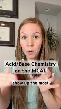 pH, pKa, strong/weak acids, and Henderson-Hasselbalch. #mcat #mcatprep #premed #chemistry #mcatstudy