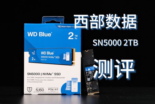 万物可AI！硬盘也能？西部数据SN5000首发测评