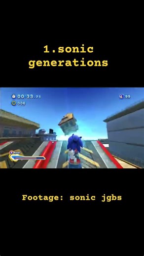 1. sonic generations