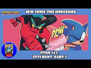 IDW Sonic The Hedgehog #43 | A Comic Review by Megabeatman