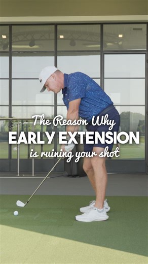 Cameron McCormick | Golf Instructor & Coach on Instagram: "Here's how early extension in your golf swing can also cause you to block it...AND the drill to fix it. #golf #golfswing #golftips #golfcourse #golfing #golfer #golfinstruction #swing #golfdrills #coaching #coach #instructor"