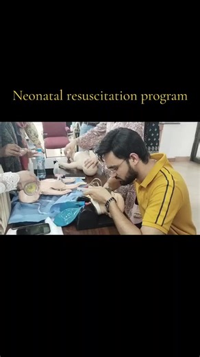 "Attended an insightful workshop on the Neonatal Resuscitation Program...