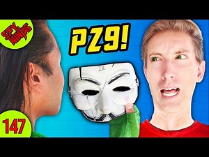 PZ9 FACE REVEAL UNMASKING Finds Clue Under Beard! - Spy Ninjas #147