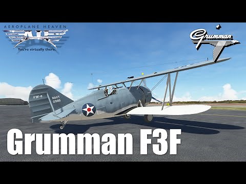 The Grumman F3F | Aeroplane Heaven | First Look