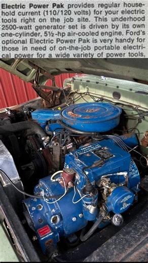 When Ford Put Gas Generators in Pickup Trucks