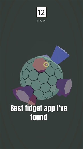 I mistakenly Discovered the best fidget ￼app