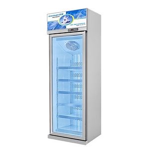 [Hot Item] Two Door Upright Beverage Display Freezer for Frozen Food