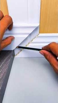 Mastering Baseboard Joints: Seamlessly Connect Different Heights Without Gaps! ✨