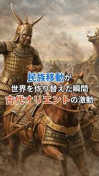 【民族移動が世界を作り替えた瞬間】古代オリエントの激動 #shorts #歴史 #history