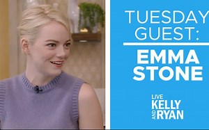 【EmmaStone】石头姐最新做客LiveKellyRyan合集（英字）