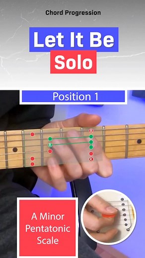 Let It Be Guitar Solo Lesson - The Beatles