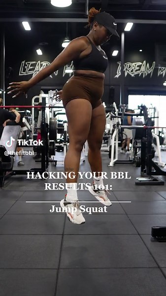 The jump squat is a killer way to work your glutes, quads, hips, and hamstrings. Since it provides both strength training and cardiovascular benefits, it's a stellar part of a well-rounded workout. Just make sure to perfect your form first. If you have knee, hip, or ankle probs, it's best to skip this one. #jumpsquat #jumpsquats #alphaland