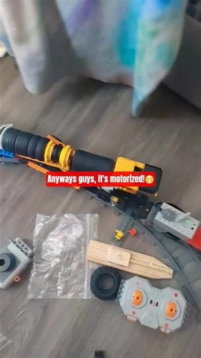 Where fridge of lego union pacific big boy being motorized😲