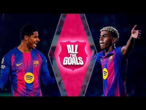 🔥 ALL of FC BARCELONA's CHAMPIONS LEAGUE GOALS in the LEAGUE PHASE | 2025/26 SEASON 🔥