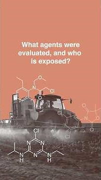 What agents were evaluated, and who is exposed?