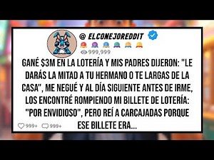 I Won $3M in the Lottery and My Parents Said, "You'll Give Half to Your Brother or You'll Leave H...