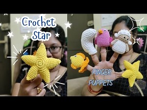 Amaze Your Kids with this Crochet Star! | Easy DIY Crochet Star Finger Puppet Tutorial