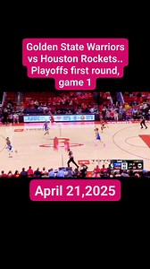 31K views · 671 reactions | Warriors vs Rockets playoffs first round game series, game 1 highlights  #nbaplayoffs #NBA | Joana Jane | Facebook