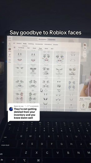 Replying to @xay ⋆ ˚｡⋆୨୧˚ Instead of being the Roblox Face Collector, I’ll be the Roblox Dynamic Head Collector 🥴 #fyp #roblox #update #rolimons #rant