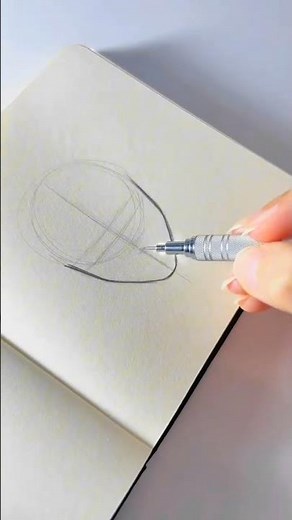 How to Draw a Proportional Anime Head Step-by-StepArtHacks #AnimeDrawing #Sketching #DrawingBasics
