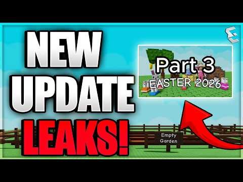 THE NEW EASTER PART 3 EVENT Just Got Leaked in Grow a Garden! (Roblox)