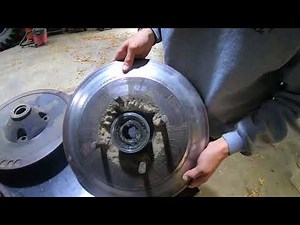 L3 Gleaner Combine Separator Clutch Repair