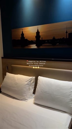 Funmike on Instagram: "Affordable 3 star hotel in the heart of #alexanderplatz city centre #berlin - 📍 Hampton by Hilton Berlin City Centre Alexanderplatz Recommended by @flyafterfive"