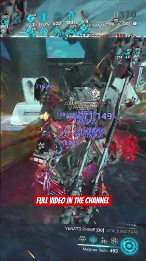 Venato Prime build for level 9999 steel in warframe ‎⁨@Warframe⁩ #shortsvideo #shorts #warframe