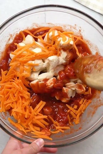 Chili Cheese Dog Bubble Up Casserole