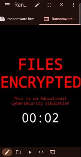 How Ransomware Encrypts Files? (Simulation)