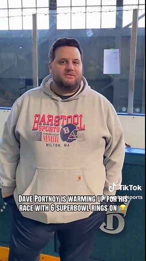 Dave Portnoy Shows Off Super Bowl Rings in San Francisco