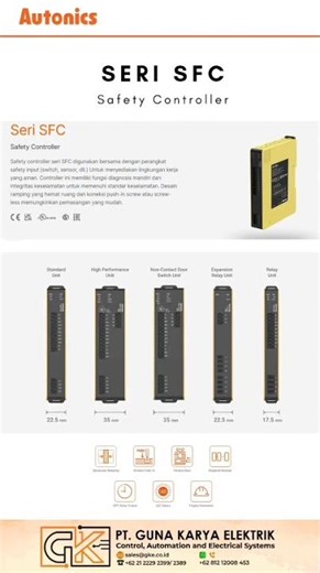 Autonics Safety Controller SFC Series