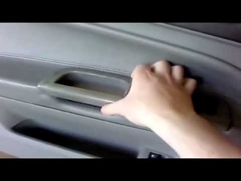 02-05 VW B5.5 Passat Removing Interior Trim and replacing door lock actuator