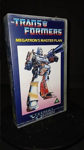Transformers G1 VHS Tape #transformerscollection #g1transformers #transformerscartoon