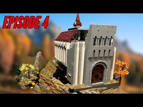 Building the Grand Hall for my Lego Castle MOC