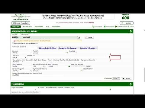 Purchase and sale of a home. Form 600