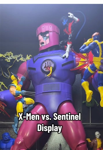 X-Men vs. Sentinel Marvel Legends Display Update