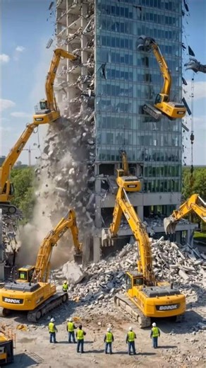 3 more Mega Machines vs Giant Tower 😱🏗️ #shorts