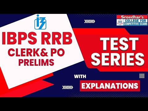 ABOUT ONLINE TEST SERIES FOR IBPS RRB CLERK/PO PRELIMS | BEST ONLINE MOCK TEST SERIES 2023