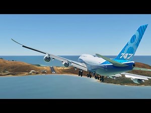 Big Planes At EXTREME Short Runway Remote Island Airport In MSFS2020