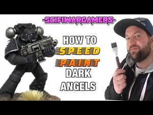 How to paint Dark Angels Quick and EASY! 30k Tutorial - Horus Heresy - Warhammer 40k