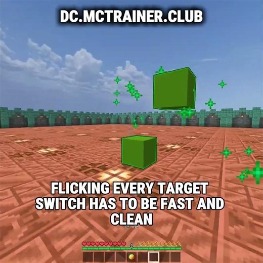 Use THIS Aim Trainer instead of AIMLABS - Discord for BETA in BIO #minecraft #pvp #training #aim