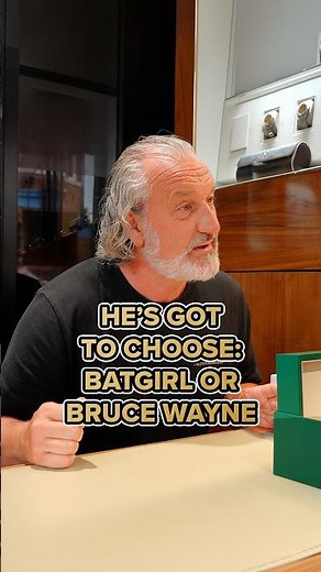 He has to choose: Batgirl or Bruce Wayne