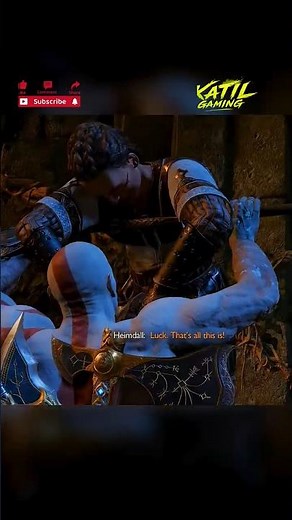 Ghost Of Sparta ☠️🔥 vs Heimdall | Best Fight in God of War Ragnarök #godofwar #shorts
