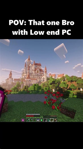 Pov: That one bro with low end PC...