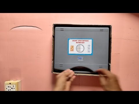 Light and Optics Science experiment kit