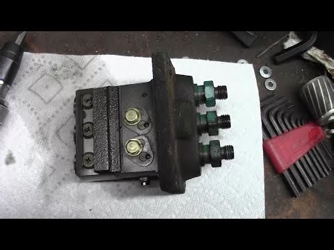 Onan Diesel Injection Pump Disassembly