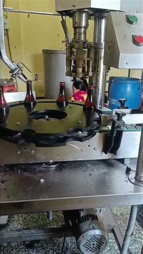 Automatic ROPP Capping Machine. #machine #cappingmachine #food #liquid #liquor #automatic #reels