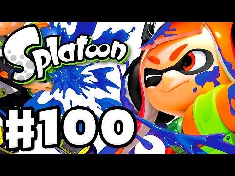 Splatoon - Gameplay Walkthrough Part 100 - 100th Episode Celebration! (Nintendo Wii U)